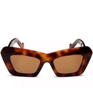 Loewe Tortoise Shell Cat-Eye Sunglasses